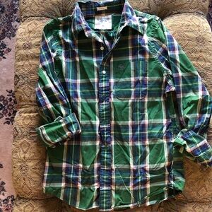 Abercrombie & Fitch Multicolor Plaid Button Down Shirt